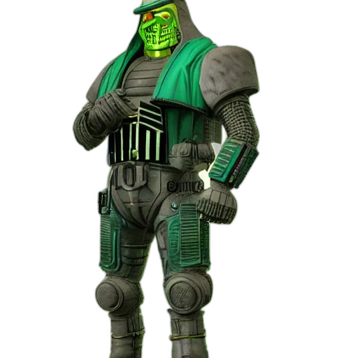 robot, concept art, 3d render, comic book art transparent PNG cut-out