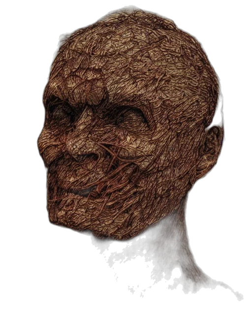 mask, face, creature, hair transparent PNG cut-out