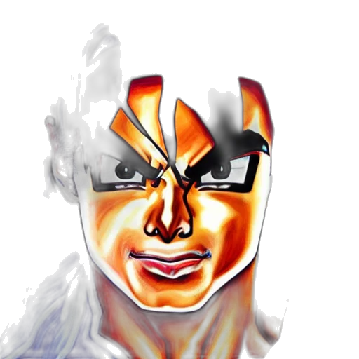 mask, face, photorealistic, comic book art transparent PNG cut-out