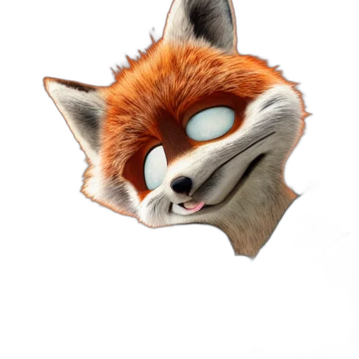 mask, animal, creature, face, 3d render, concept art, photorealistic, watercolor transparent PNG cut-out