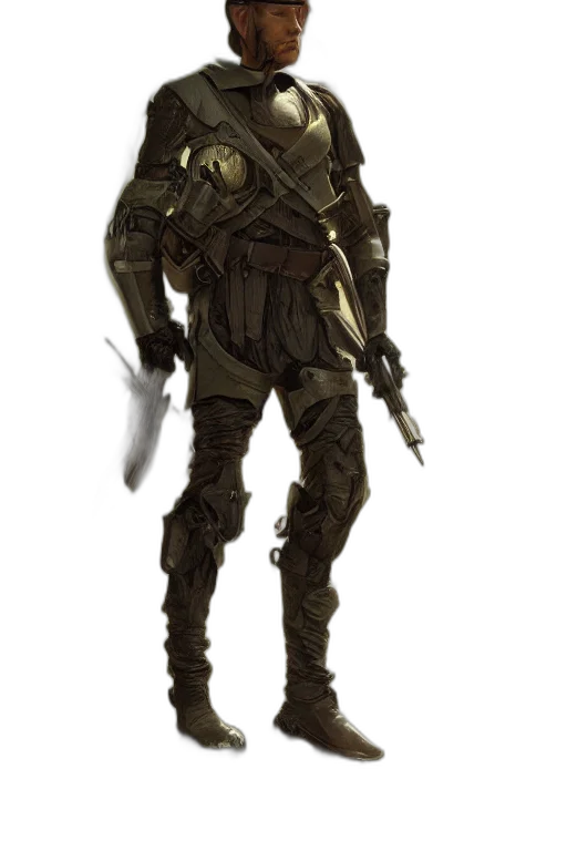 weapon, staff, robot, creature transparent PNG cut-out