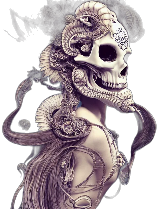 mask, jewelry, dragon, creature transparent PNG cut-out