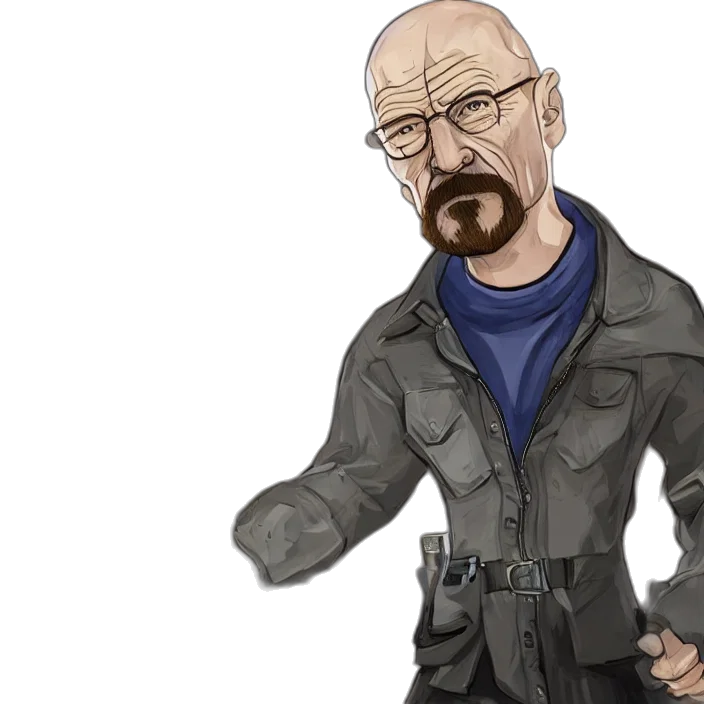 jacket, staff, concept art, cartoon transparent PNG cut-out