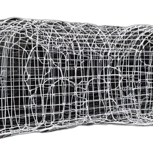 hair, weapon, furniture, car, 3d render, concept art, fishguard, wireframe transparent PNG cut-out