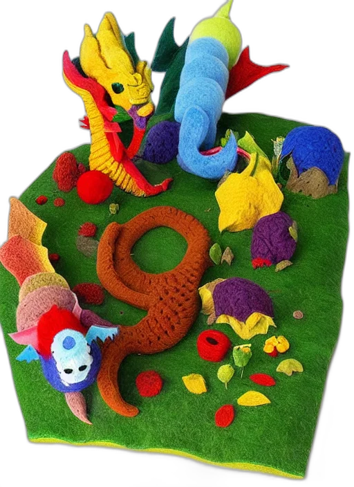 dragon, hat, creature, animal, 3d render, fantasy art, concept art, outer space transparent PNG cut-out