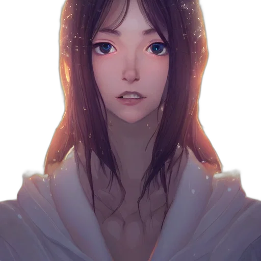 face, robot, crown, dress transparent PNG cut-out