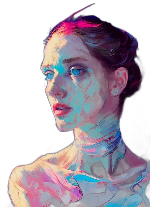 face, dress, mask, robot transparent PNG cut-out
