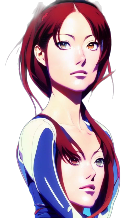 face, dress, staff, anime, concept art, fantasy art, pixel art, red transparent PNG cut-out