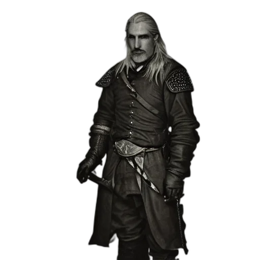 staff, sword, jacket, dragon, fantasy art, concept art, photorealistic, comic book art transparent PNG cut-out