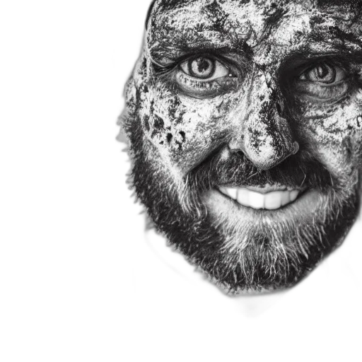 face, mask, creature, animal transparent PNG cut-out