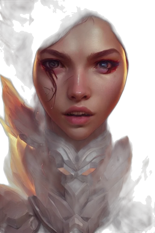 face, dragon, mask, fantasy art, concept art, photorealistic, comic book art, fire transparent PNG cut-out
