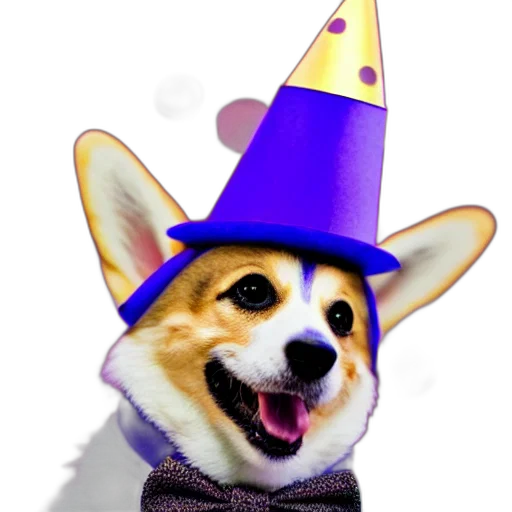 hat, staff, crown, animal transparent PNG cut-out