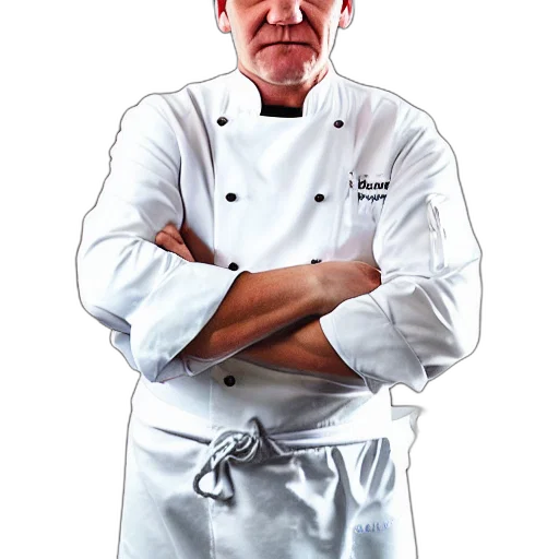staff, food, face, jacket, photorealistic, 3d render, concept art, portrait transparent PNG cut-out