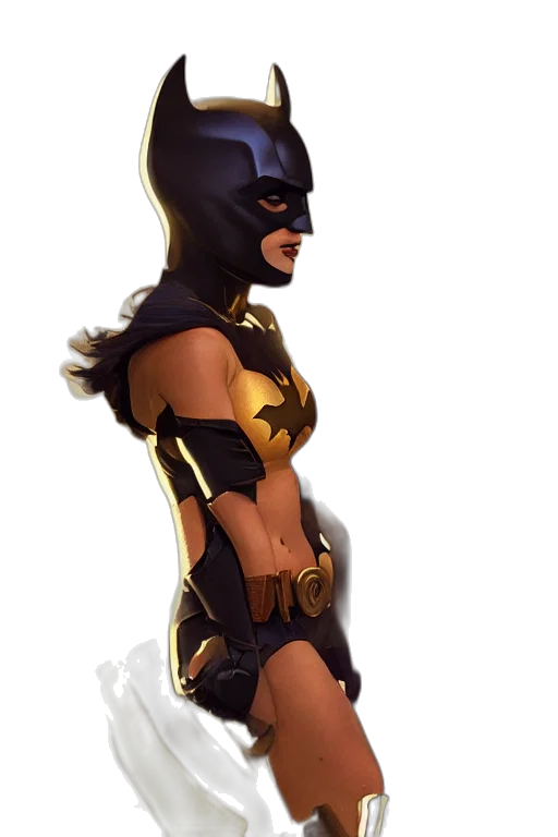 comic book art, concept art, fantasy art, 3d render transparent PNG cut-out