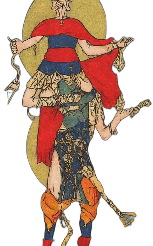 staff, sword, dress, dragon transparent PNG cut-out