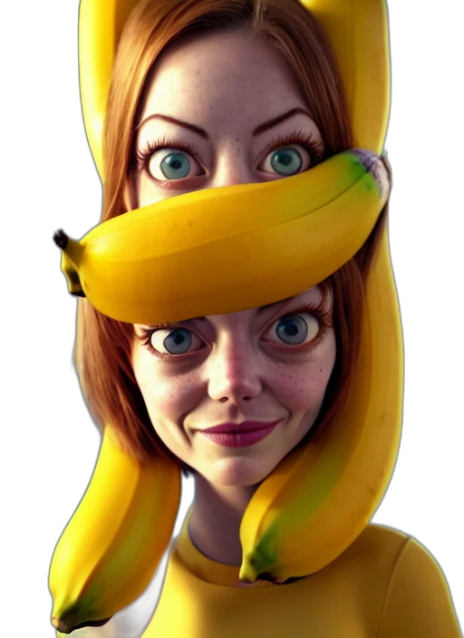 face, crown, animal, creature, concept art, photorealistic, 3d render, cartoon transparent PNG cut-out