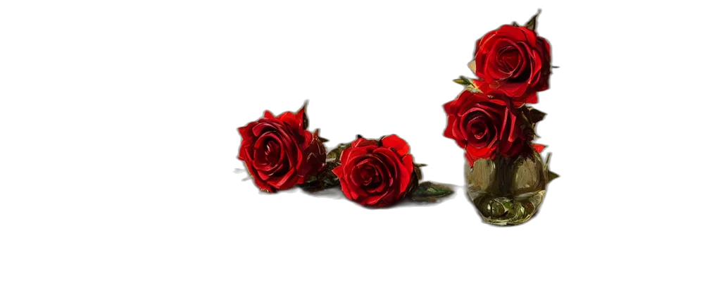 crown, flower, jewelry, 3d render transparent PNG cut-out
