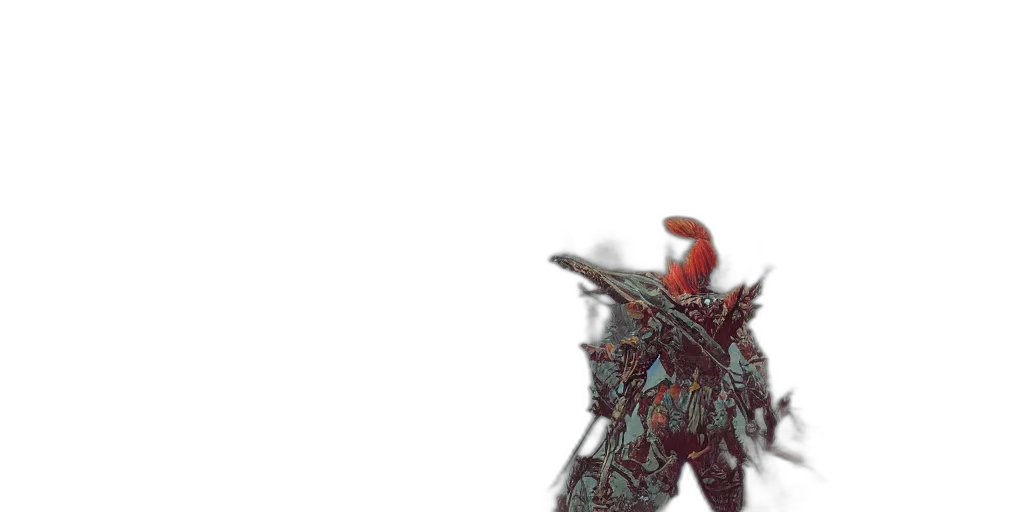 dragon, robot, weapon, sword transparent PNG cut-out