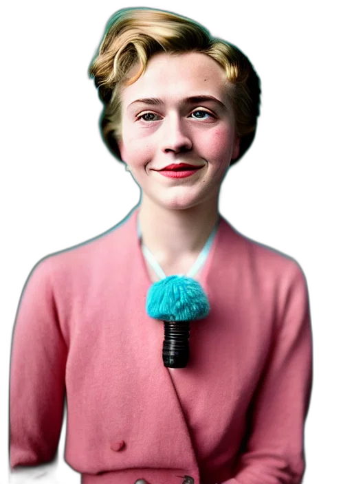 staff, face, hair, hat transparent PNG cut-out