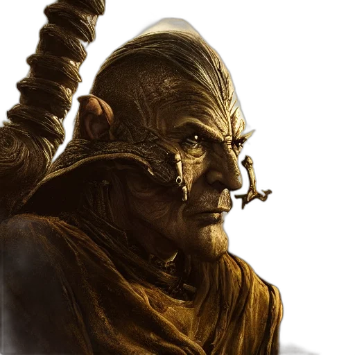 staff, face, mask, sword, fantasy art, concept art, comic book art, photorealistic transparent PNG cut-out