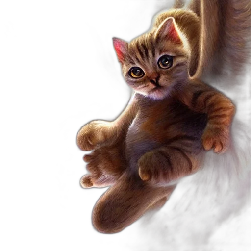 animal, creature, staff, photorealistic, oil painting, concept art, fantasy art, cute transparent PNG cut-out
