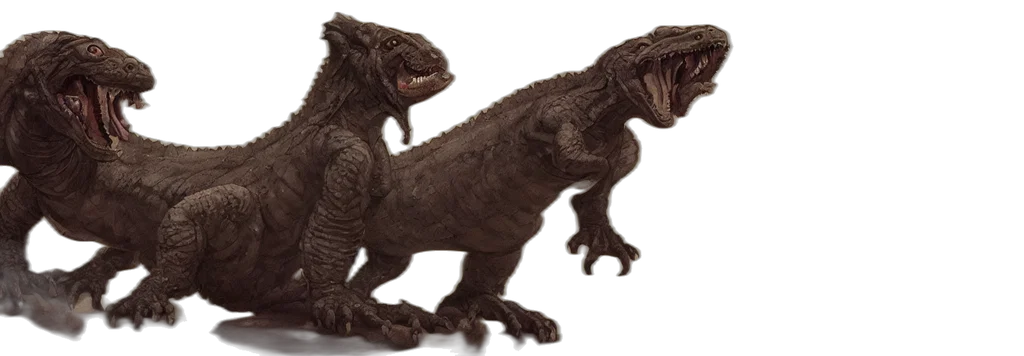 dragon, creature, animal, concept art transparent PNG cut-out