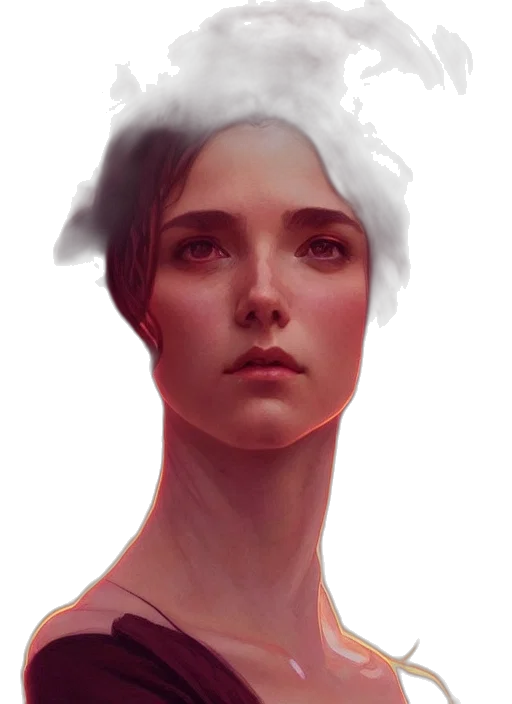 face, robot, crown, creature transparent PNG cut-out