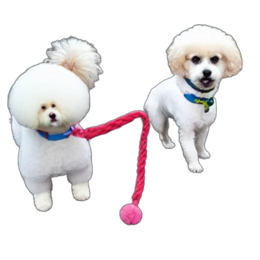 staff, 3d render, photorealistic, bichon transparent PNG cut-out