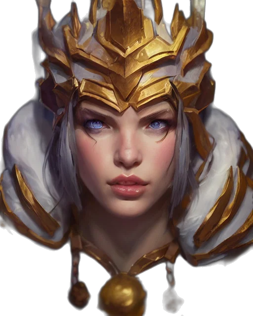 crown, face, mask, jewelry, fantasy art, concept art, photorealistic, oil painting transparent PNG cut-out