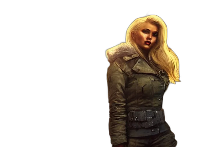 jacket, concept art, comic book art, fantasy art transparent PNG cut-out