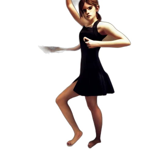 dress, staff, concept art, 3d render transparent PNG cut-out