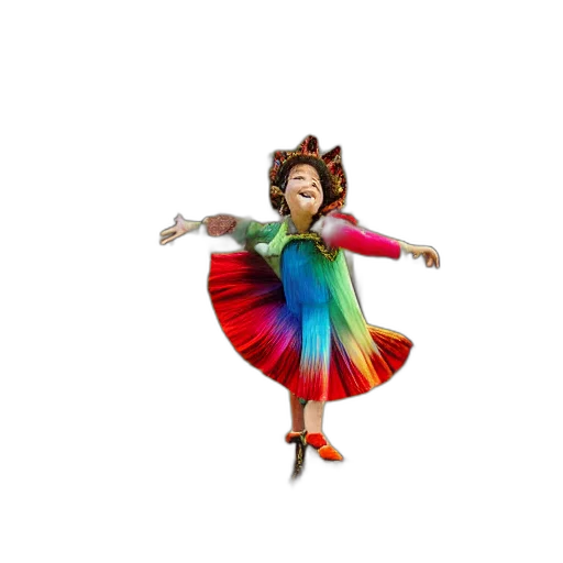 dress, 3d render, concept art, cartoon, pixel art, multicolor, photo, funny transparent PNG cut-out