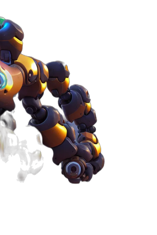 robot, weapon, jewelry, crown, 3d render, concept art, cyberpunk, pixel art transparent PNG cut-out
