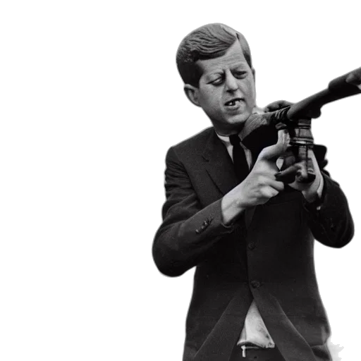 weapon, staff, john, kennedy transparent PNG cut-out