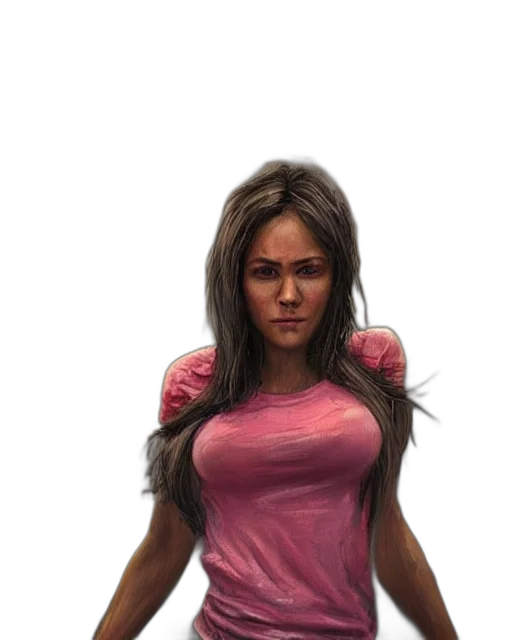 face, dress, weapon, concept art transparent PNG cut-out