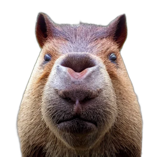 animal, face, creature, hat transparent PNG cut-out