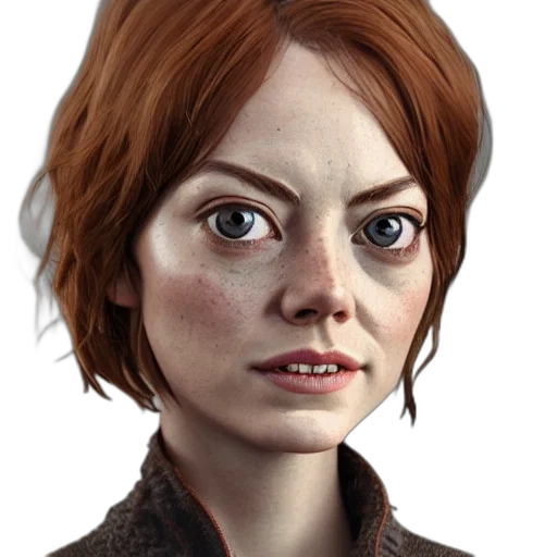 face, staff, jacket, robot, concept art, photorealistic, fantasy art, 3d render transparent PNG cut-out