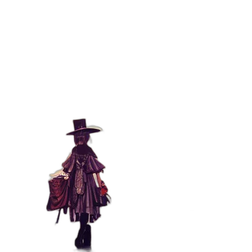 hat, staff, robot, dress transparent PNG cut-out