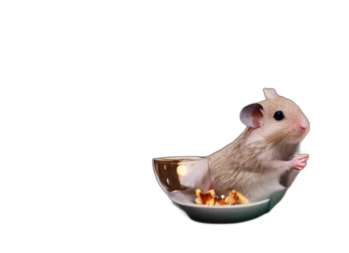 food, animal, hat, creature, 3d render, photorealistic, concept art, photo transparent PNG cut-out