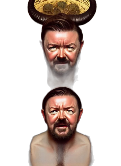 face, mask, concept art, photorealistic transparent PNG cut-out