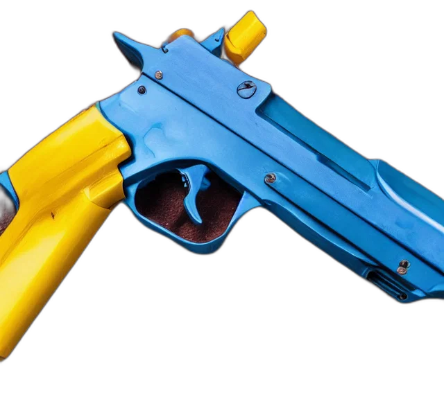 weapon, staff, umbrella, 3d render, photorealistic, blue, photo, full transparent PNG cut-out