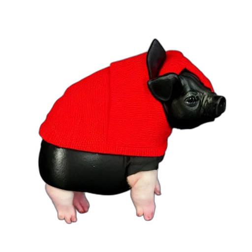 hat, jacket, animal, creature transparent PNG cut-out