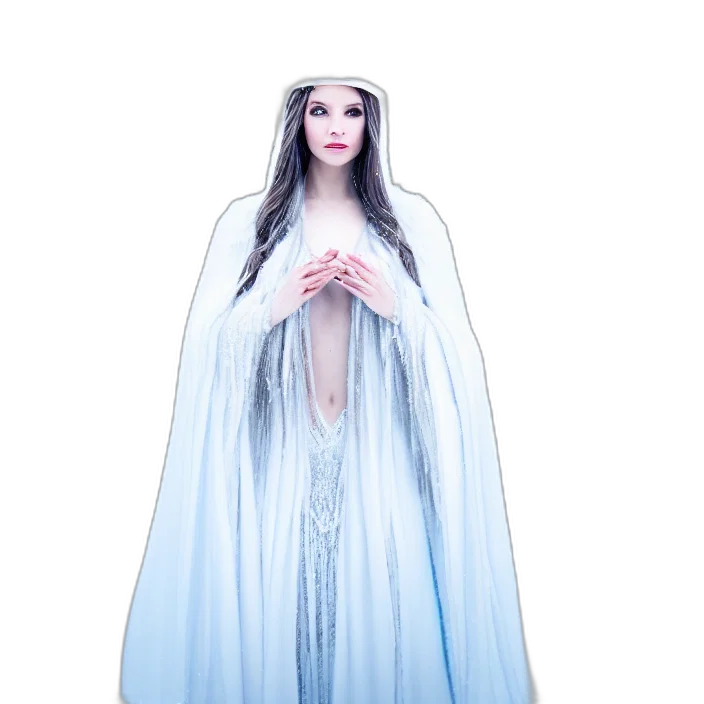 dress, crown, 3d render, concept art transparent PNG cut-out