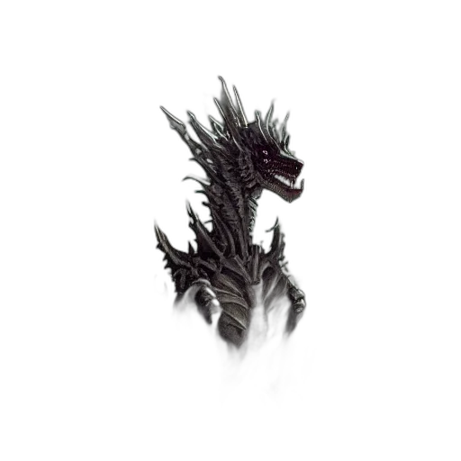 dragon, creature, animal, mask transparent PNG cut-out