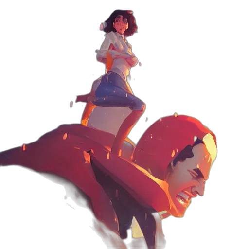 robot, weapon, crown, dress transparent PNG cut-out