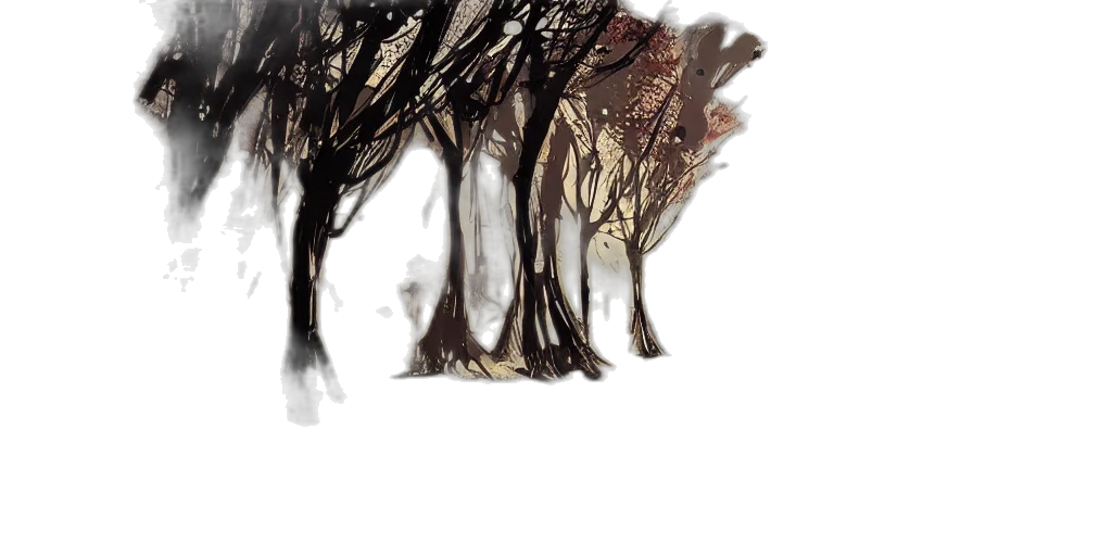 tree, creature, dragon, mask, concept art, watercolor, fantasy art, photorealistic transparent PNG cut-out
