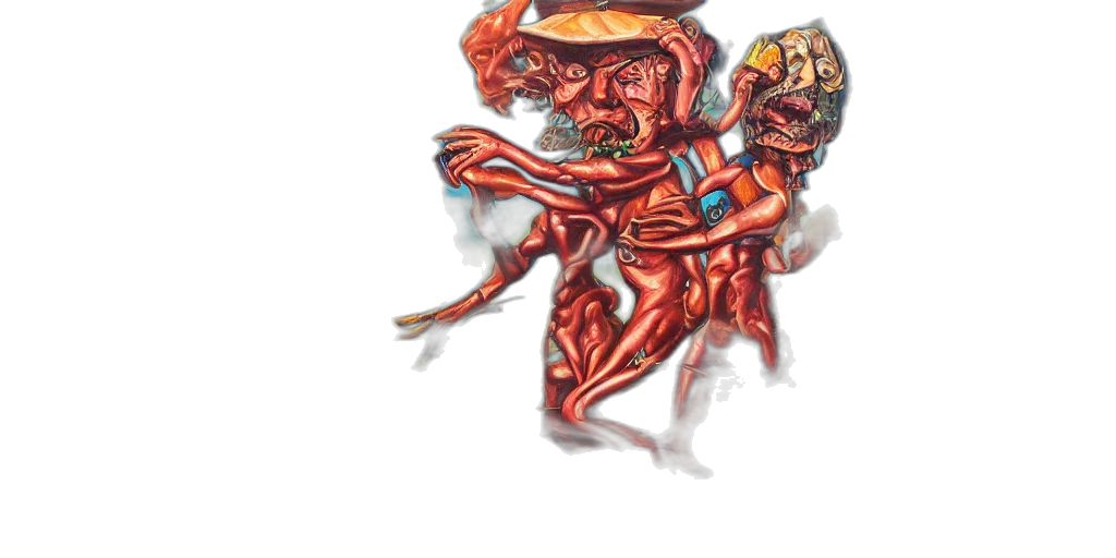 creature, mask, hat, food transparent PNG cut-out