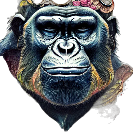 animal, mask, face, crown transparent PNG cut-out