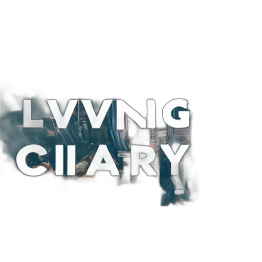 3d render, living, city transparent PNG cut-out