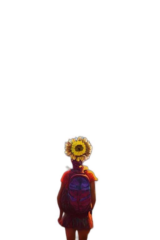 crown, flower, dress, staff, pixel art, concept art, 3d render, comic book art transparent PNG cut-out